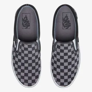 Vans UA Classic Slip-On Black/Pewter Checkerb 