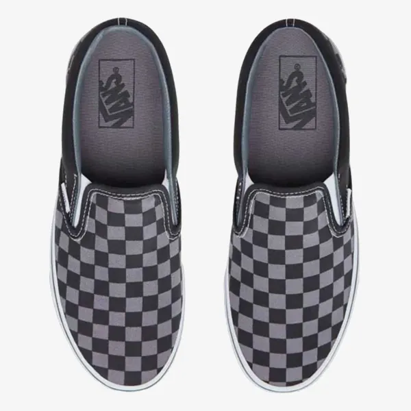 Vans UA Classic Slip-On Black/Pewter Checkerb 