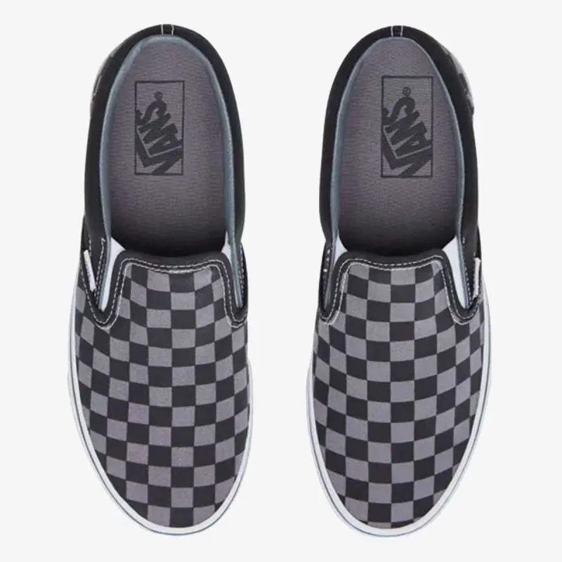Vans UA Classic Slip-On Black/Pewter Checkerb 