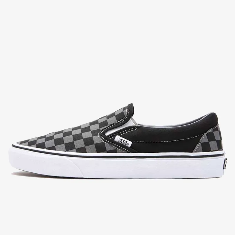 Vans UA Classic Slip-On Black/Pewter Checkerb 