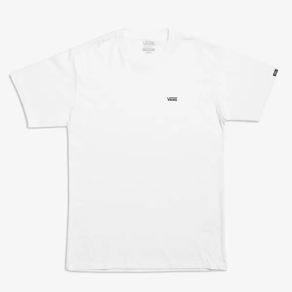 Vans MN LEFT CHEST LOGO T WHITE/BLAC 