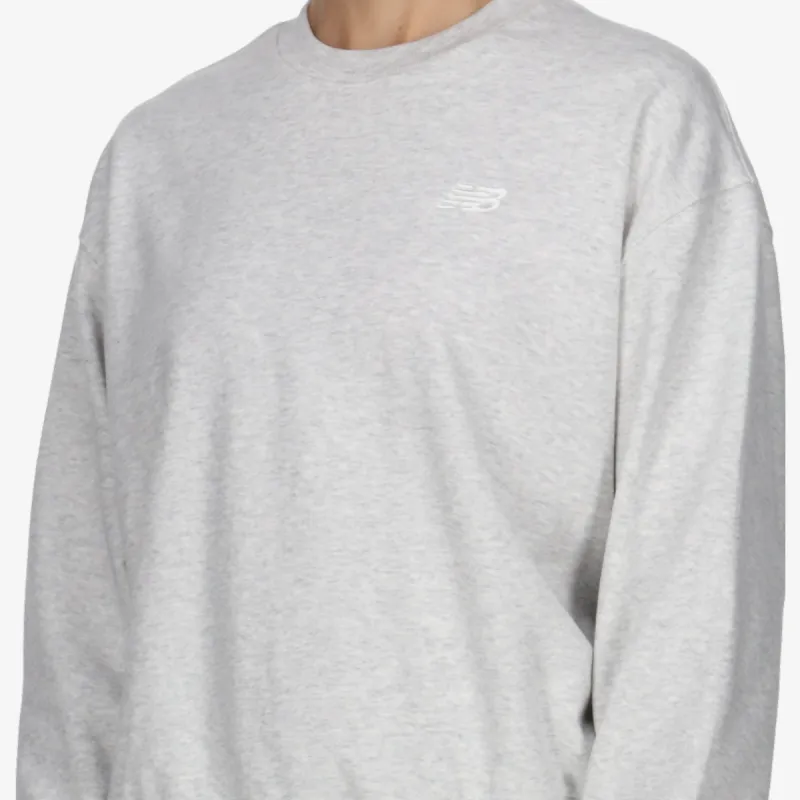 New Balance FRENCH TERRY SMALL LOGO CREW 