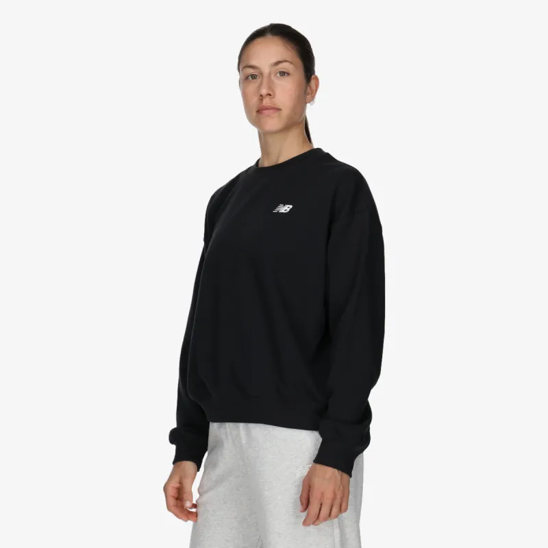 New Balance FRENCH TERRY SMALL LOGO CREW 