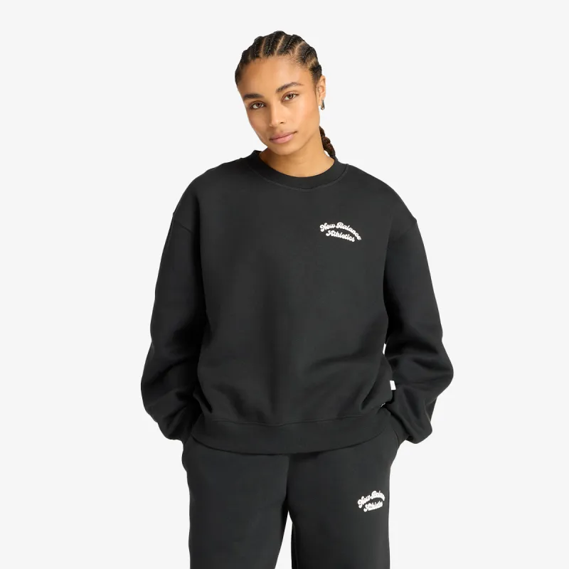 New Balance Linear Heritage Fleece Crew 
